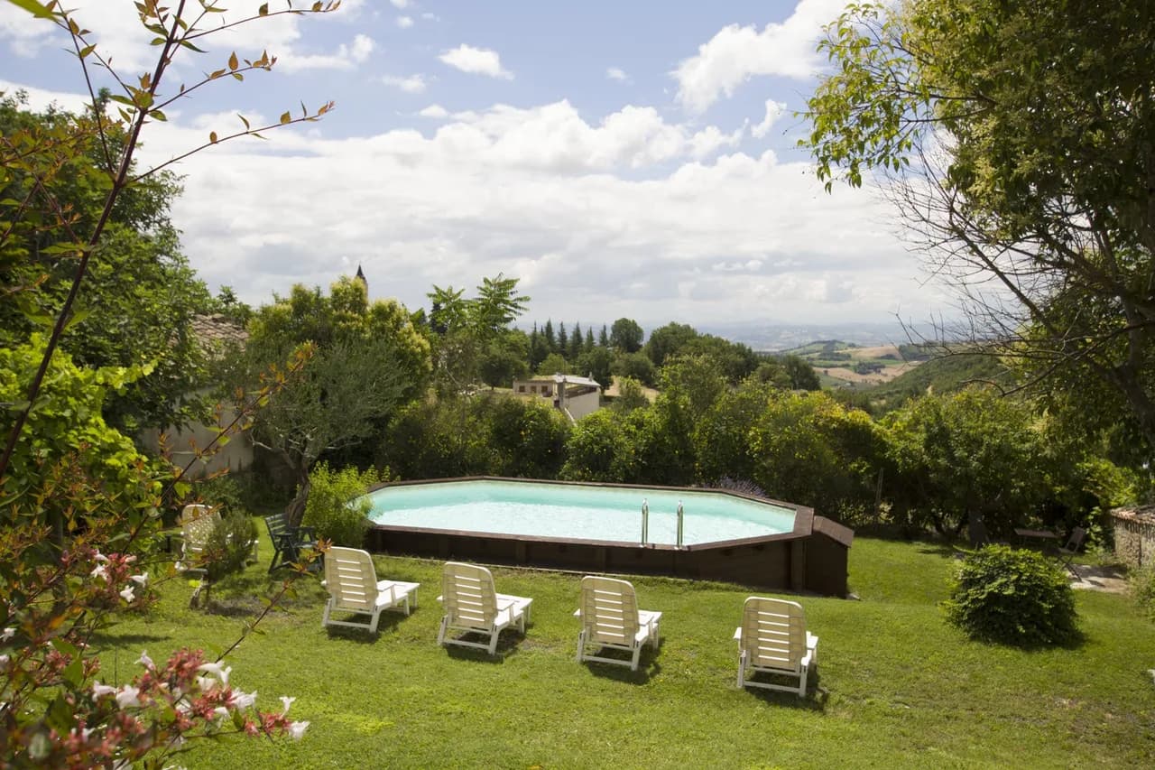 Finely Reconstructed Villa Manifesting Medieval Time