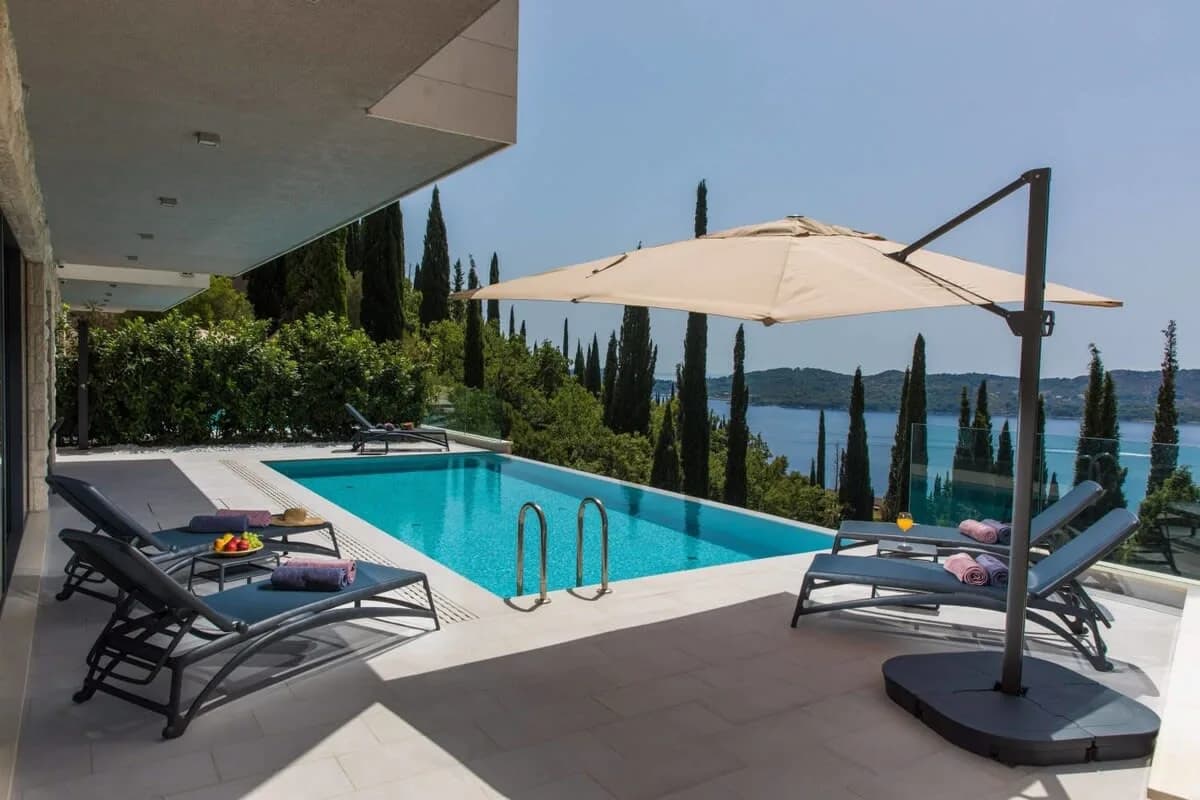 Oasis privée avec vue imprenable sur la mer Adriatique