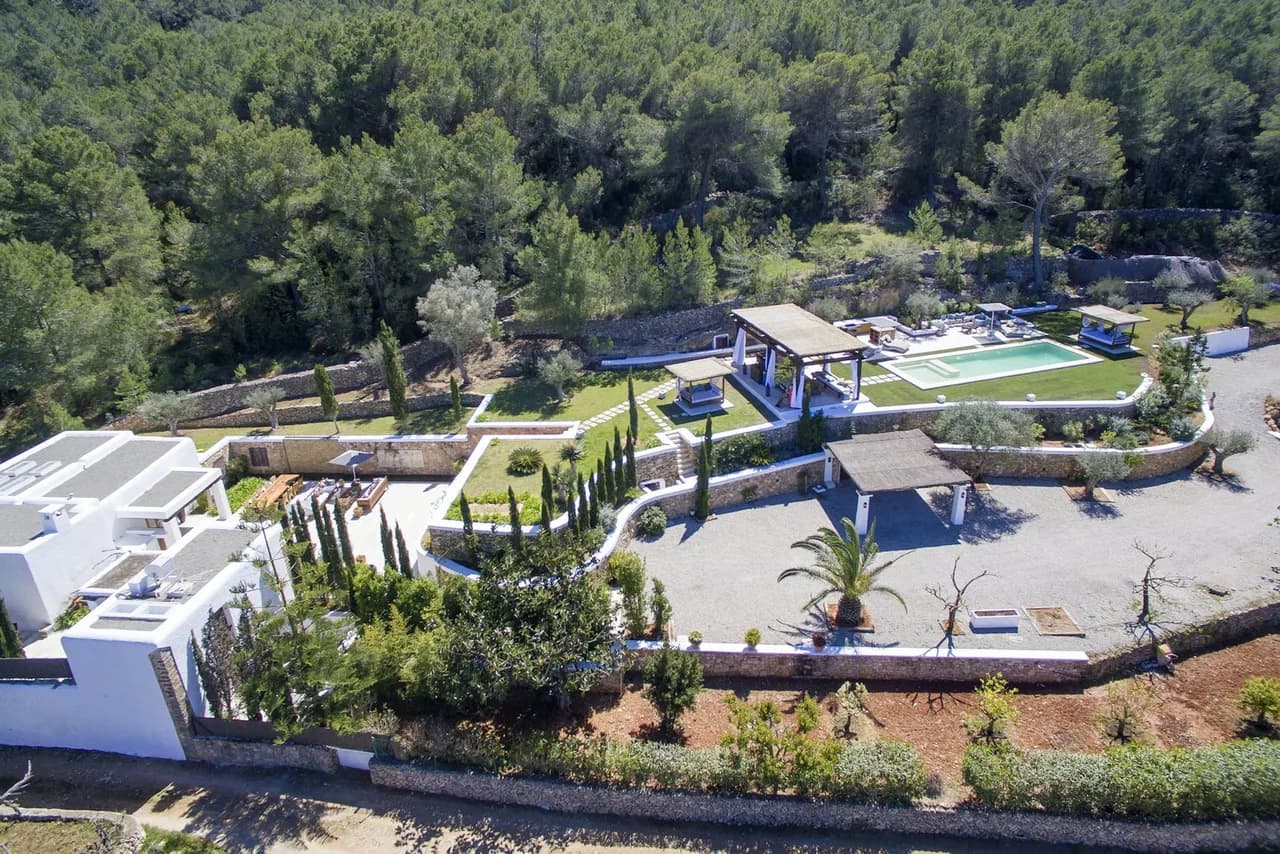 Beautiful Luxury Ibicencan Style House With Spectacular Panoramic Views to the Morna Valley