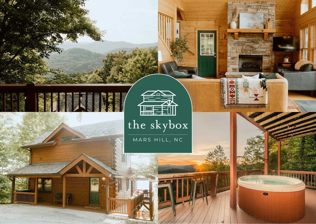 The Skybox - Voted #1 Cabin in Asheville