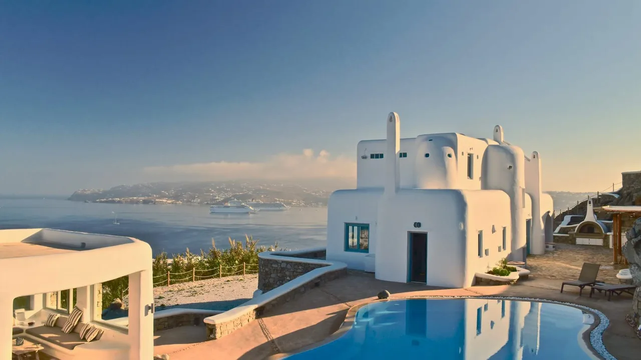 Luxuriöse Mykonos Villa mit hochmodernem Swimmingpool