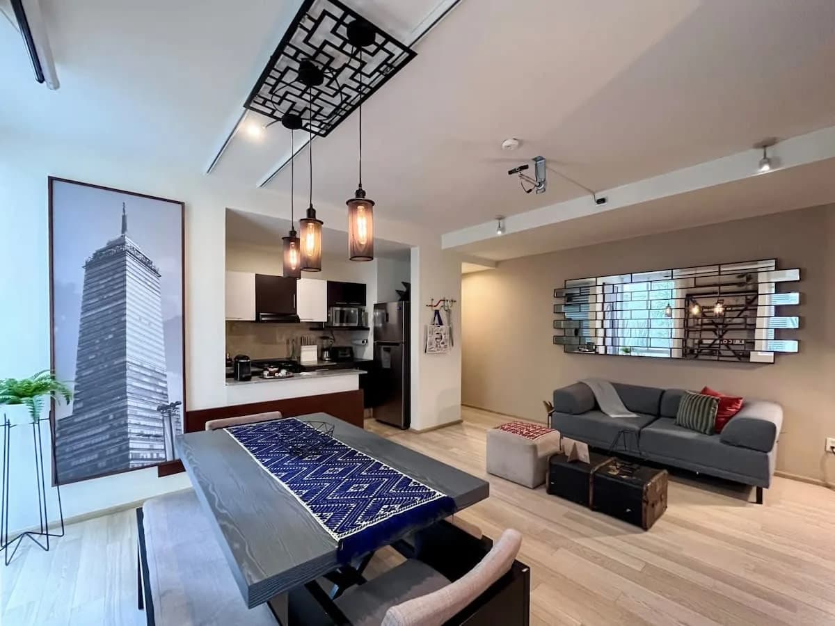 Accessible One Bedroom Apartment in Mexico City