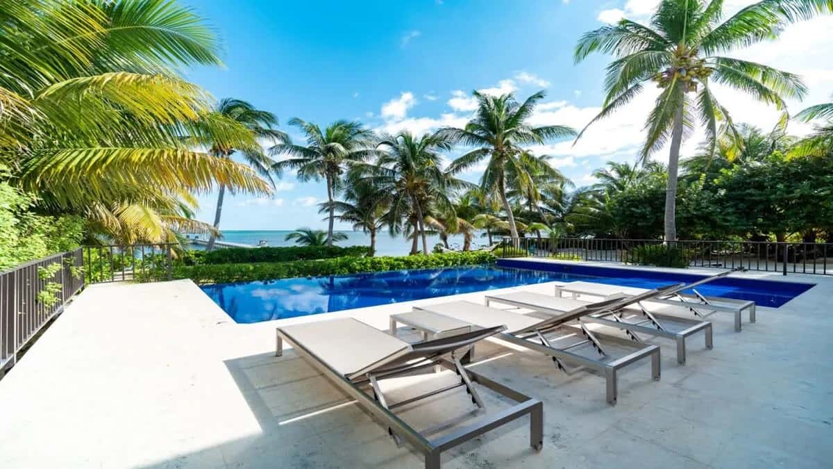 Oceanfront Six-Bedroom Retreat in Belize