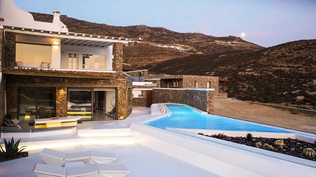 Idyllischste Strandvilla auf der Insel Mykonos