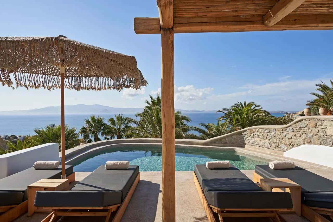 Amazing villa with sensational sea and sunset views