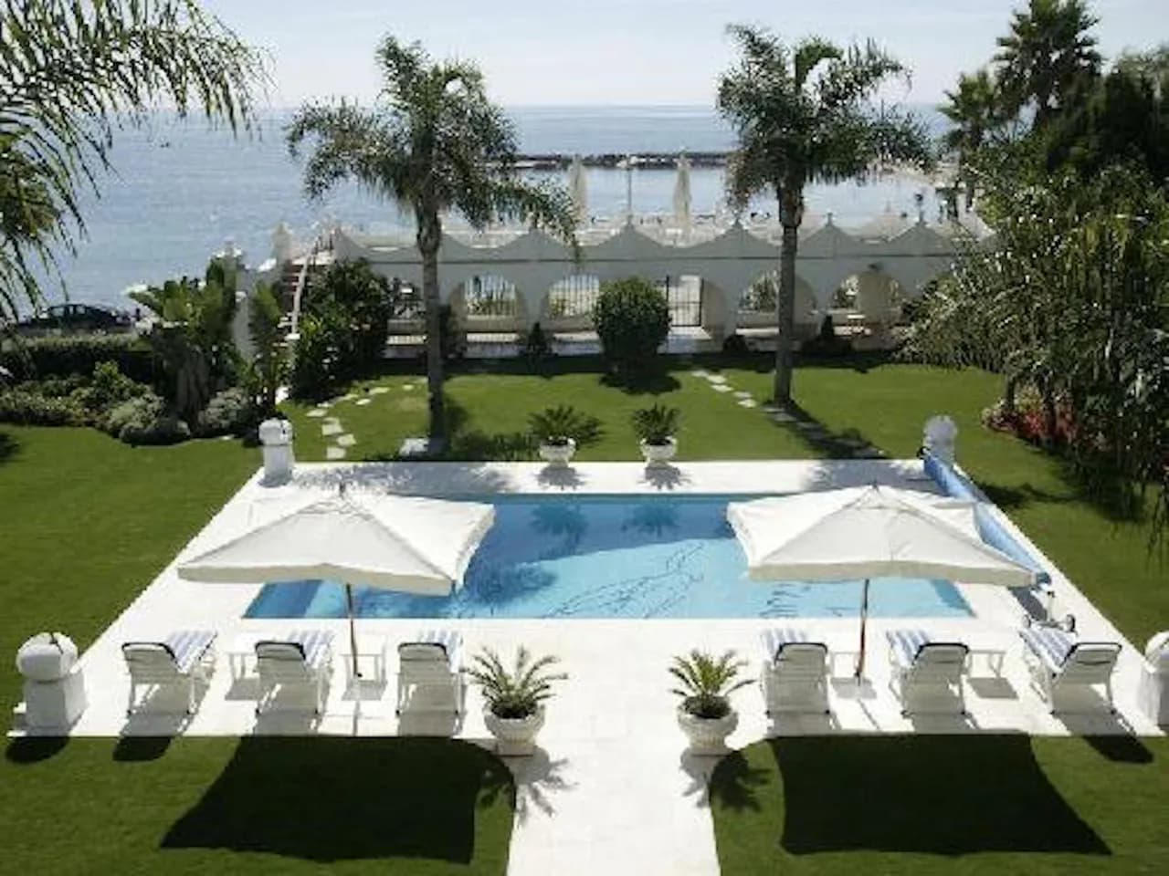 Beachfront Villa With Indoor and Outdoor Pools