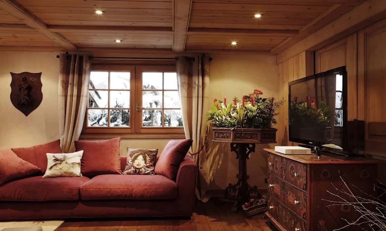 Traditionelles Alpenchalet in Megève