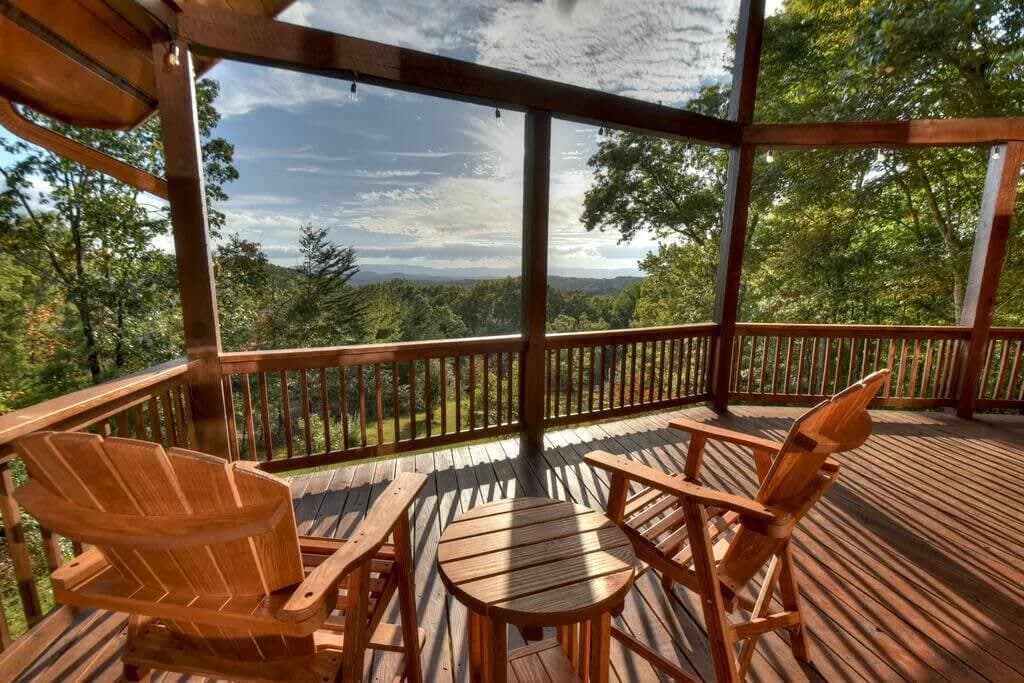 Endless Views Three Bedroom Villa in Blairsville