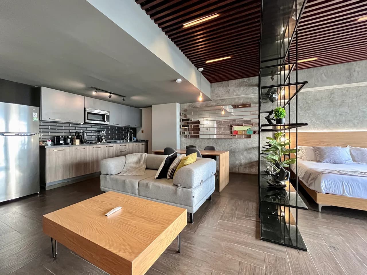 Rooftop Studio with Spa in Mexico City