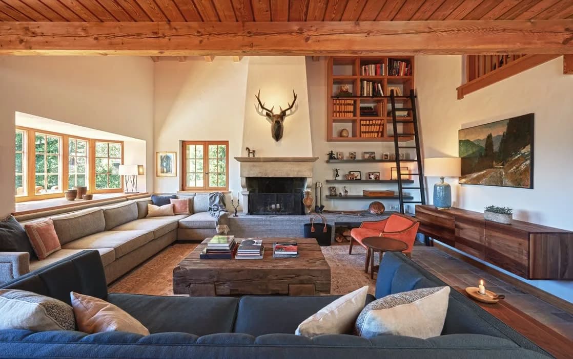 Chalet Incroyable avec Design Intérieur Éblouissant