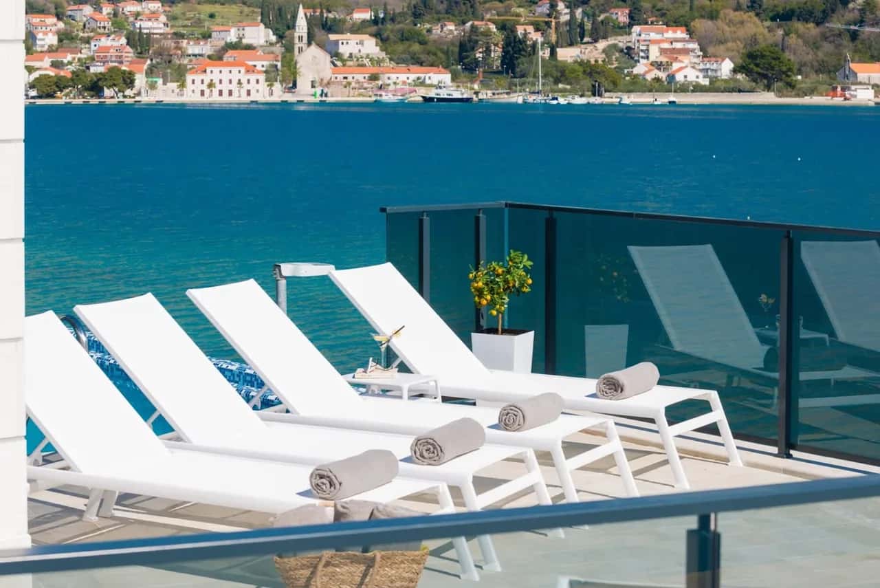 Seafront Villa with Modern Interior