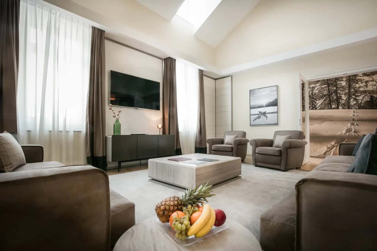 Superbe suite alpine avec équipements luxueux