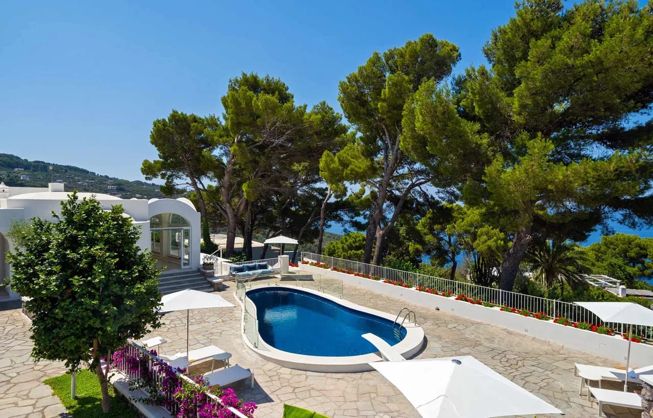 Oasis Villa of Parco Silvania in Anacapri