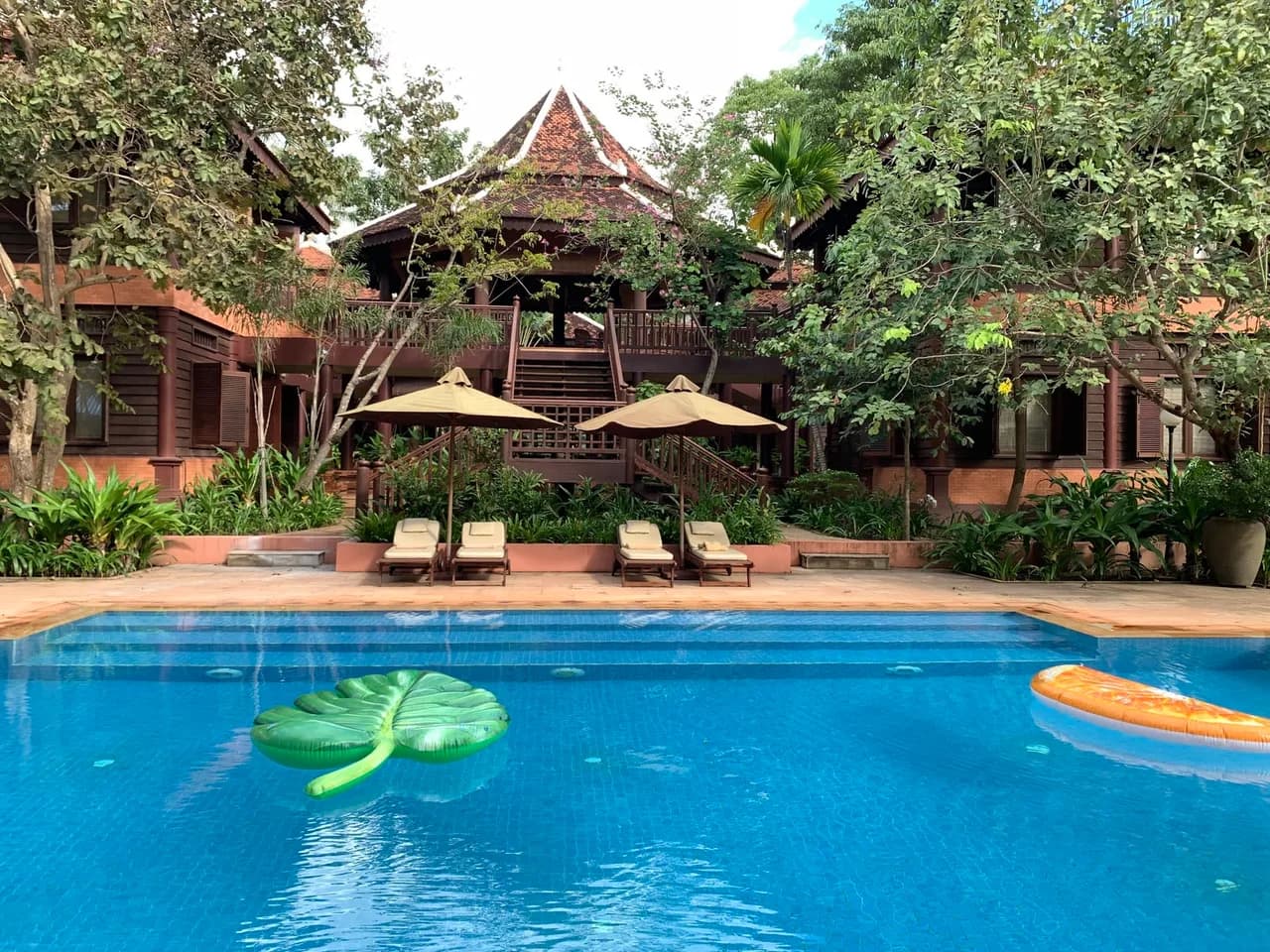 Beautiful Cambodian Villa with outdoor pool
