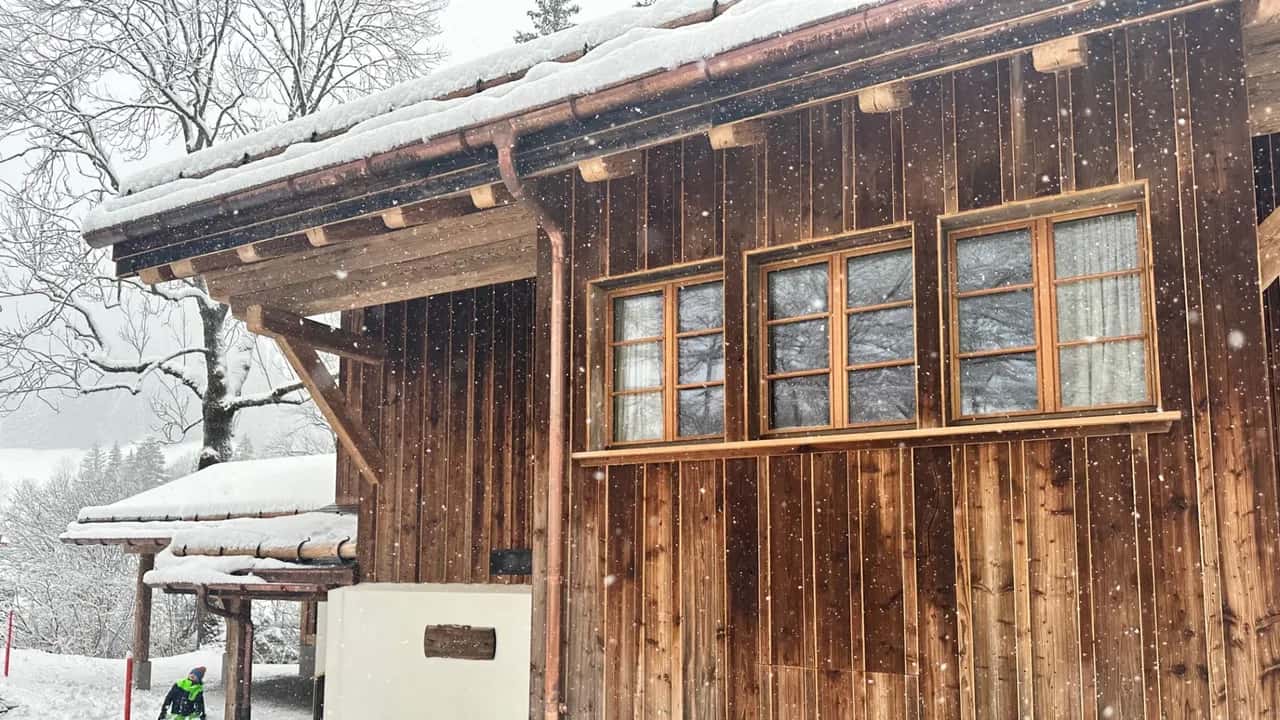Chalet by the River in Gstaad With Sauna
