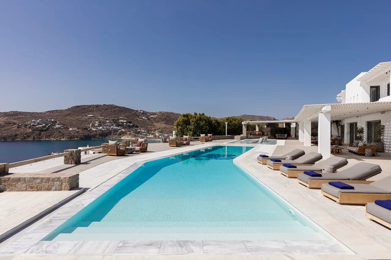 Erstaunliche 12BR Mykonos Villa