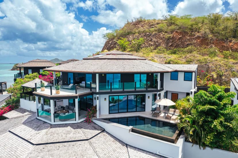 Oceanfront Oasis with Infinity Pool and Caribbean Views