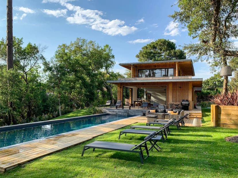 Eco-Luxe Five-Bedroom Villa with Heated Pool