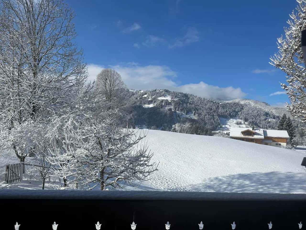 Gstaad-Juwel: Beste Alpenansicht und ruhiger Teich