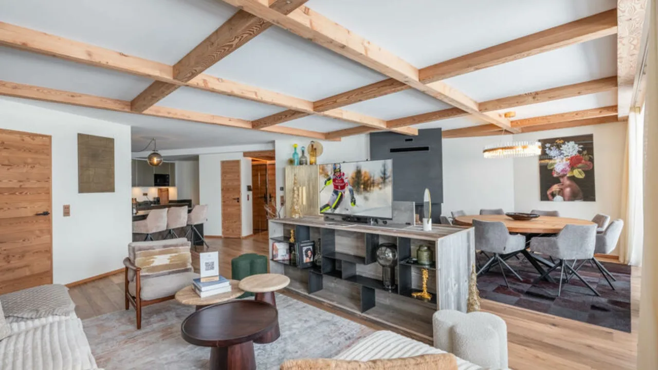 Propiedad Chic en Courchevel 1850 con Acceso Esquí a la Puerta