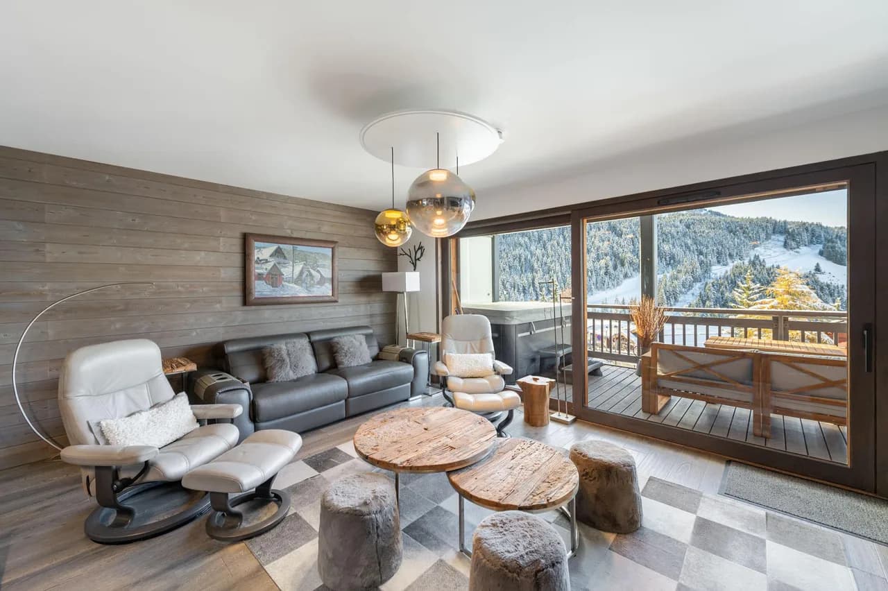 Stylish Courchevel Apartment With Family Amenities