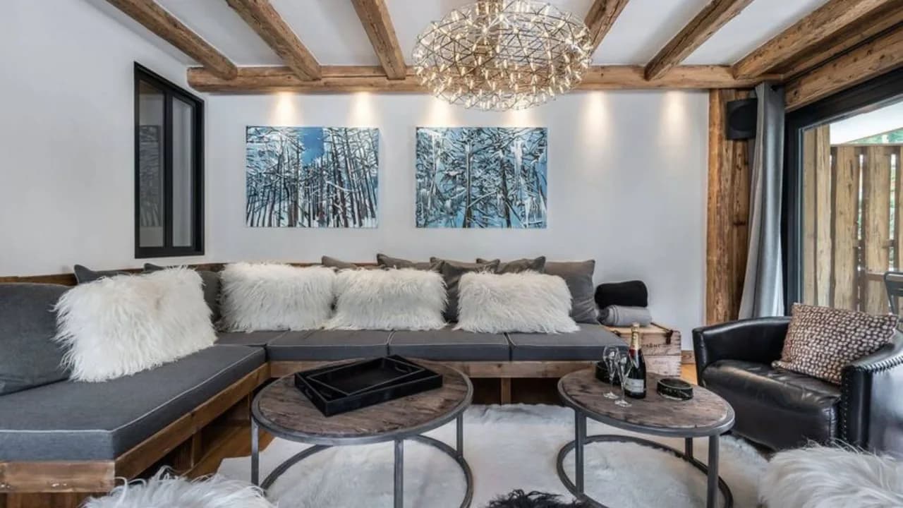 Lujoso apartamento de 4 dormitorios con decoración impresionante