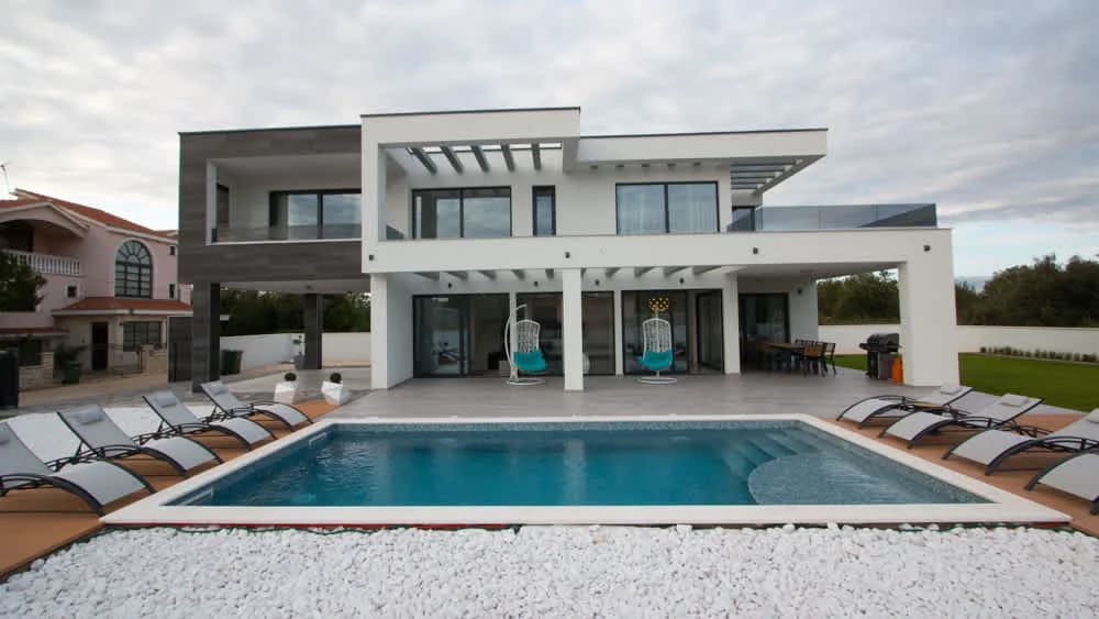 Amplia Villa Cerca de Nin y Zadar