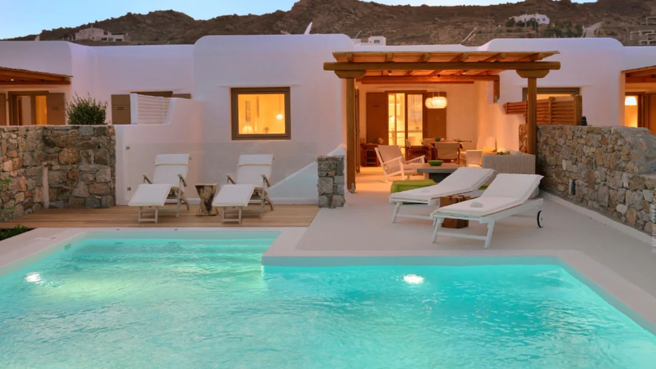 Cozy Villa With Sea View Pool