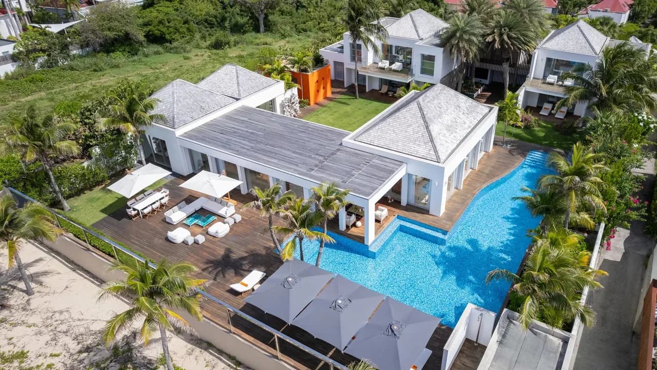 Oceanview Villa With Heated Pool in St-Barths