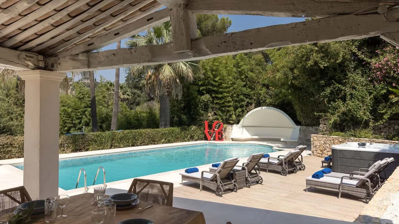 Friedliche Villa in der Nähe des historischen Mougins