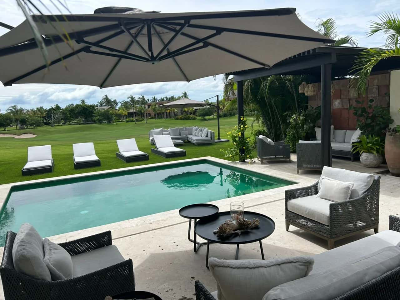 Golf-View Resort Villa with Private Pool in Punta Mita