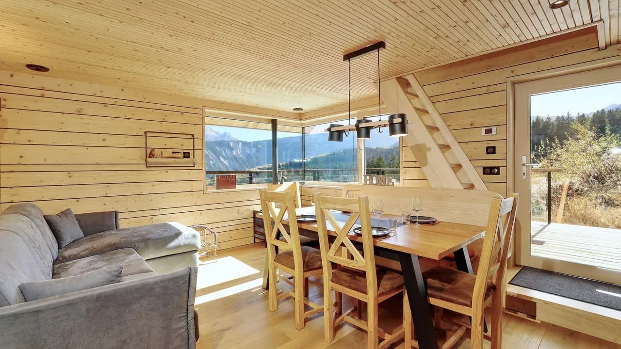Luxus-Chalet Courchevel mit außergewöhnlichem Blick