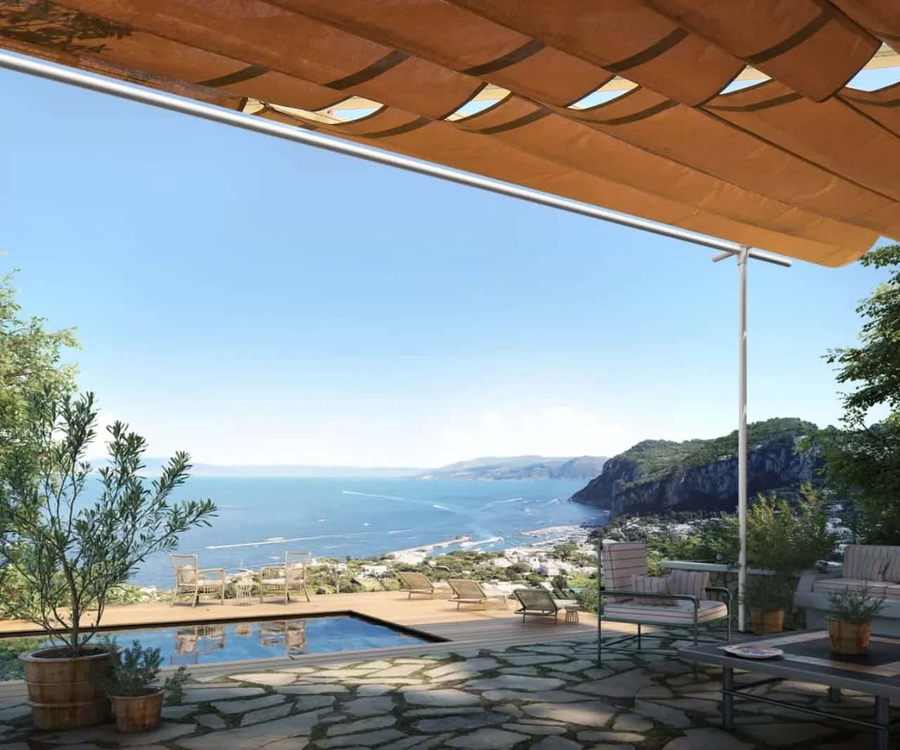 Stylish Capri Escape With Magical Gardens