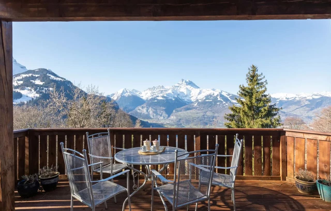 Modern Chalet Surrounded By Swiss Peaks