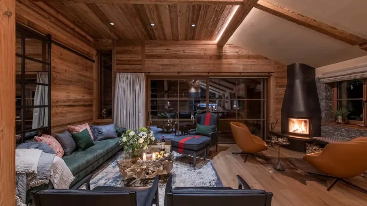 Maison Alpine Élégante Avec Piscine Partagée