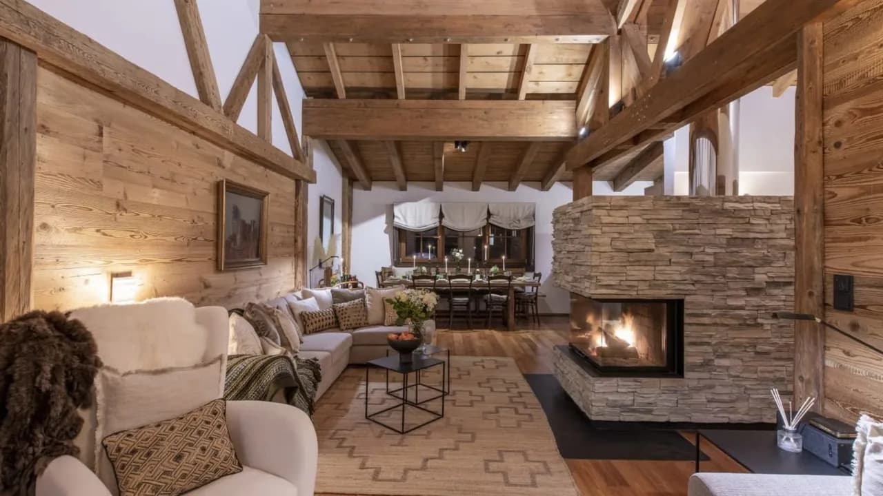 Stylish Apartment With Fireplace and Sauna