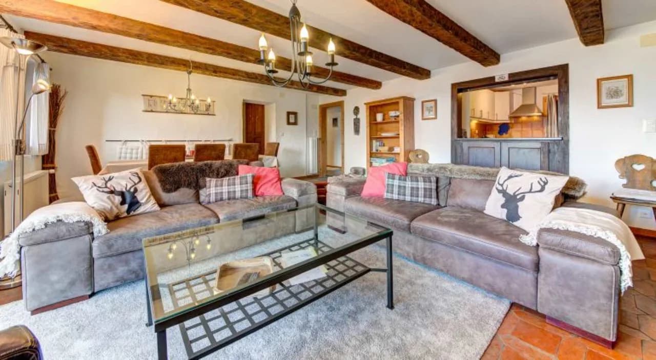 Appartement à Verbier Avec Cheminée et Vues
