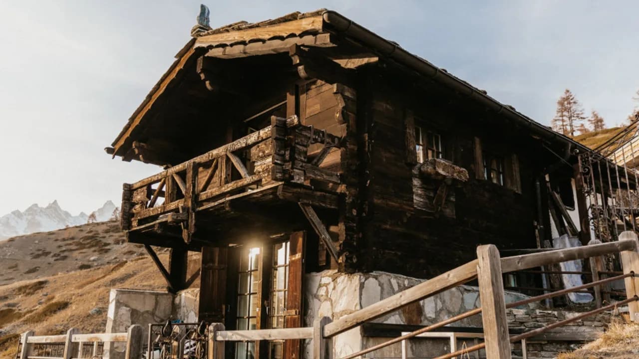 Chalet familial douillet au-dessus des sommets de Zermatt