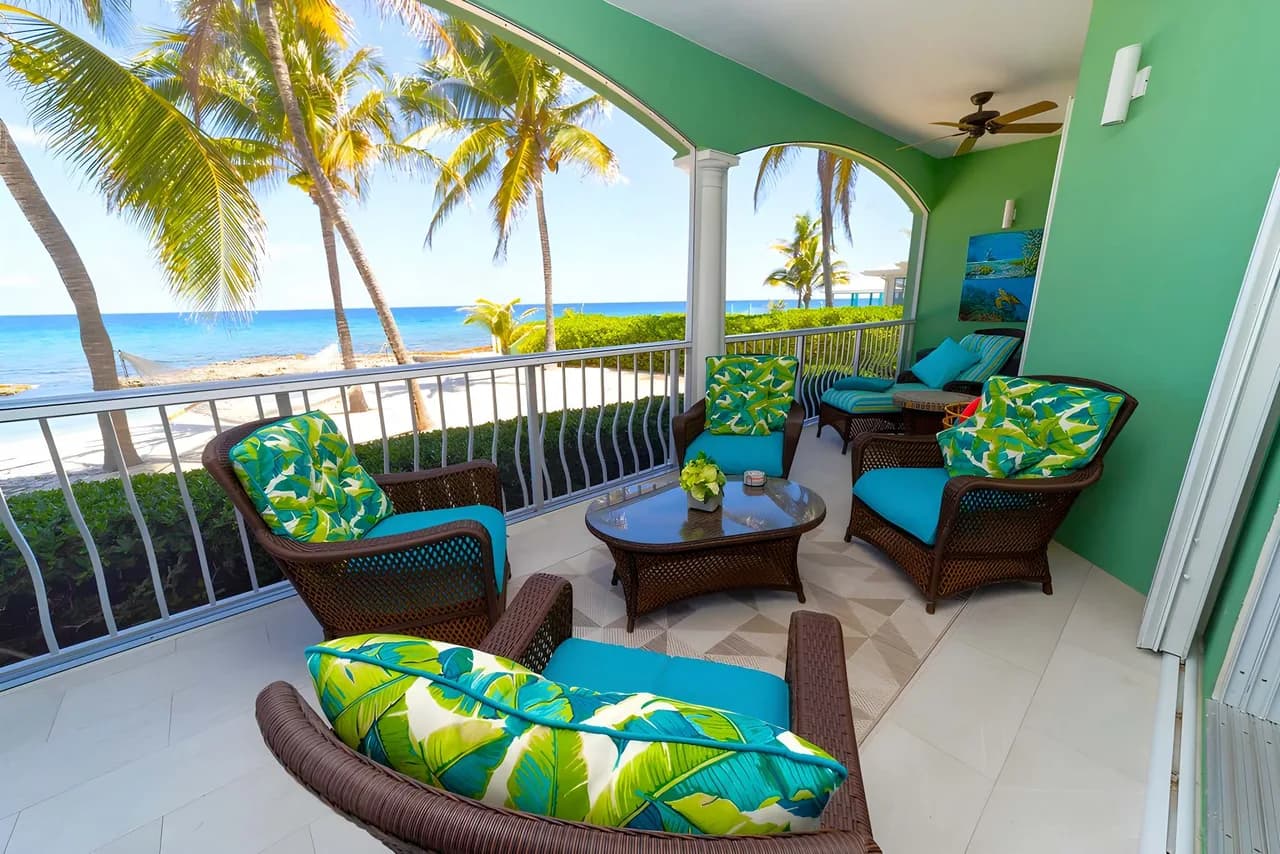 Beachfront Three Bedroom Condo in Grand Cayman