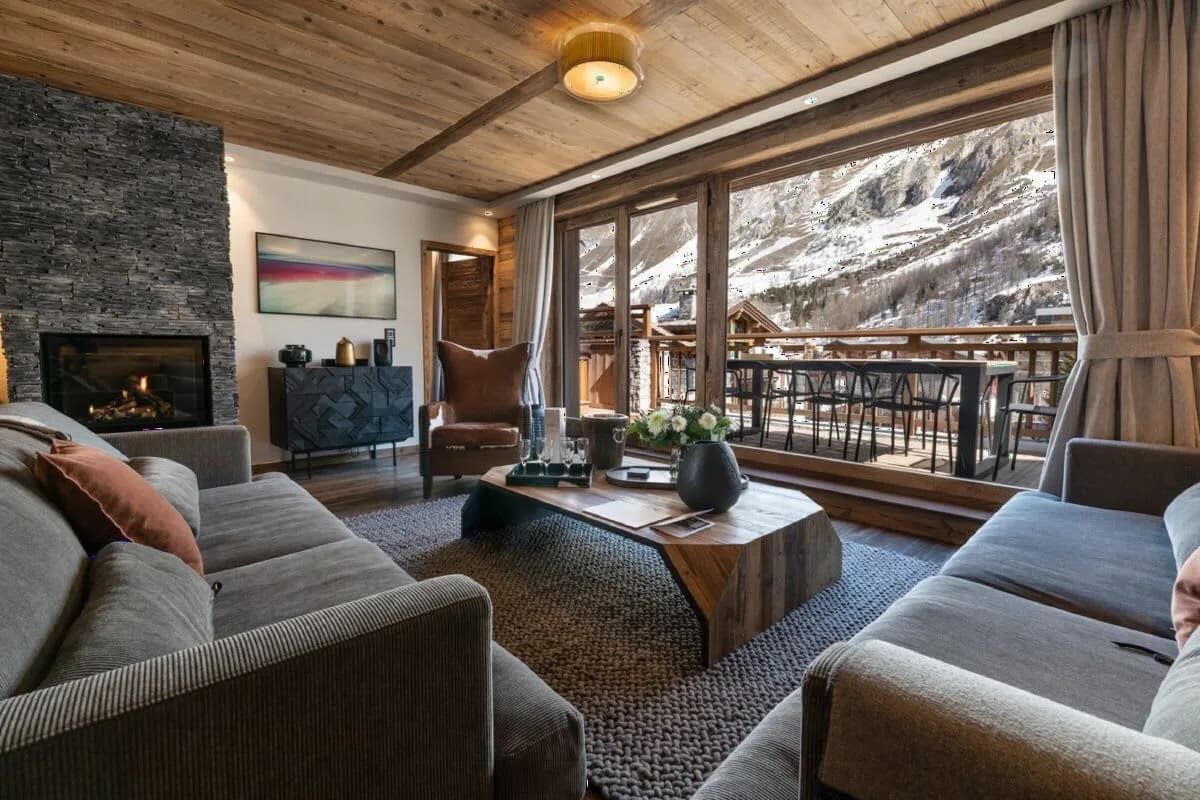 Elegantes alpines Apartment mit Whirlpool