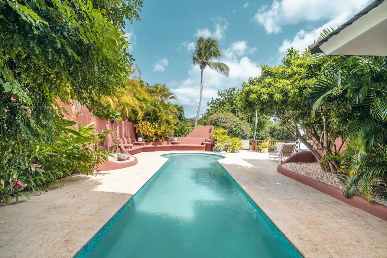 Beachfront Five-Bedroom Villa in La Romana