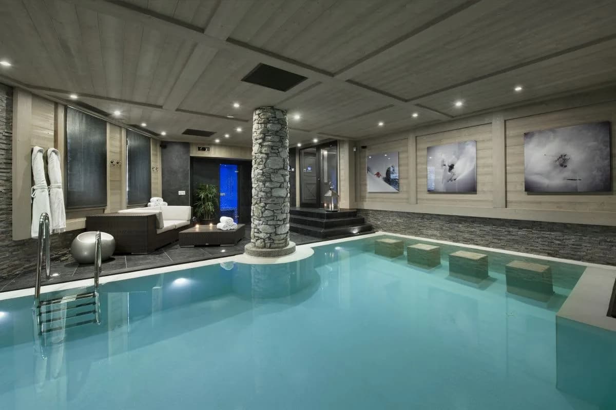 Hochwertiges Bergchalet mit Spa-Einrichtungen