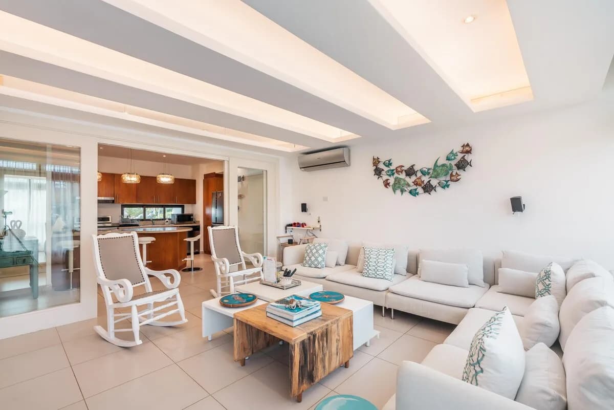 Beachfront Three Bedroom Penthouse in Samana