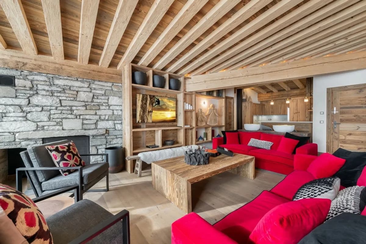 Penthouse mit Ski-Zugang in La Daille
