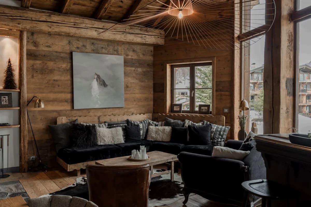 Chalet de Montagne avec Bar et Cheminée