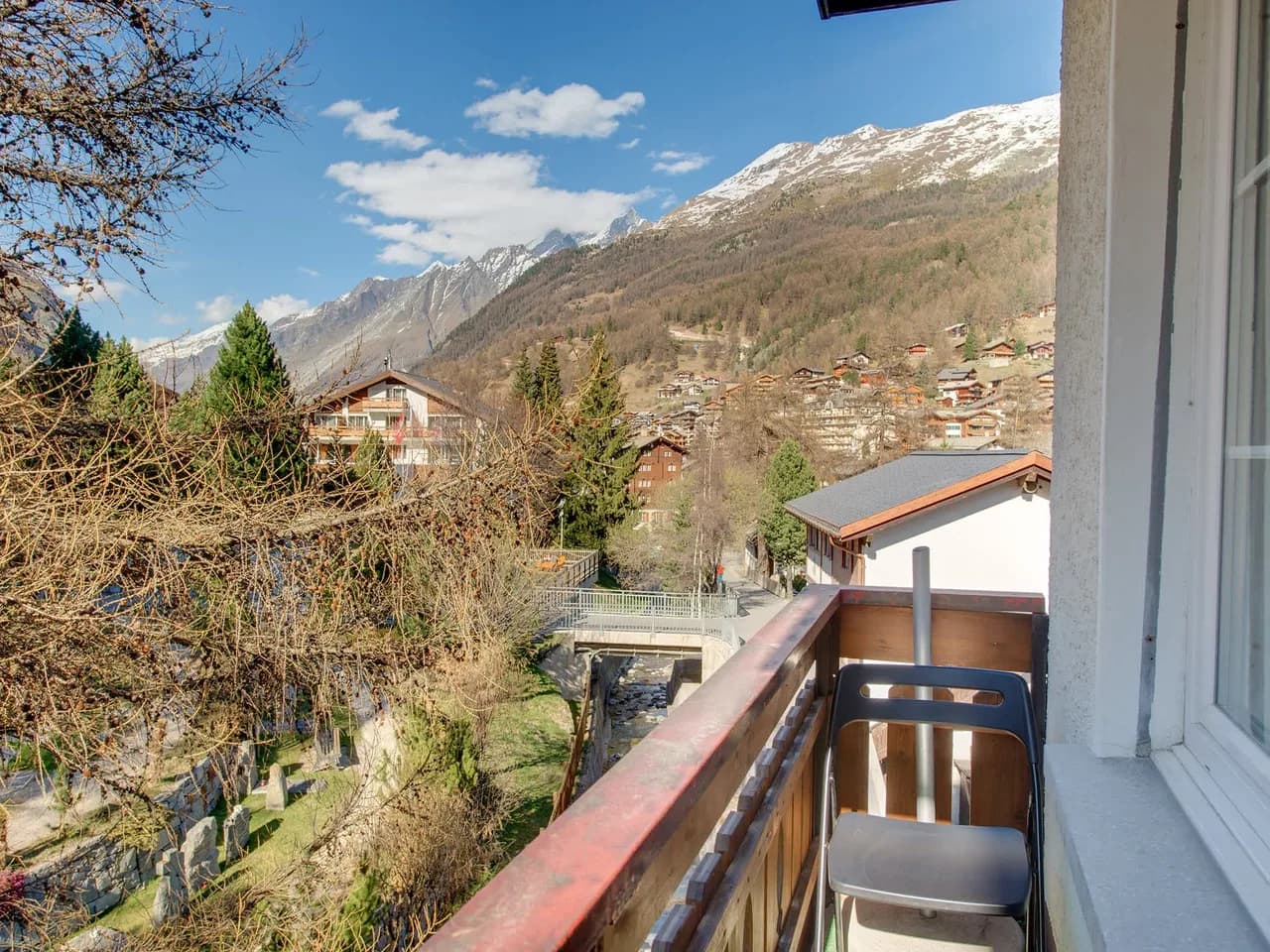 Klassisches Zermatt-Studio im Dorfzentrum