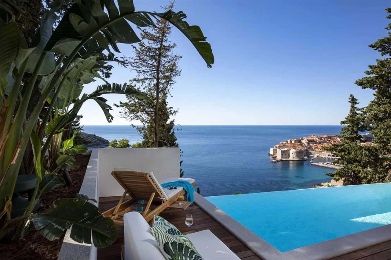 Luxury Multi-Level Villa Near Dubrovnik Old Town