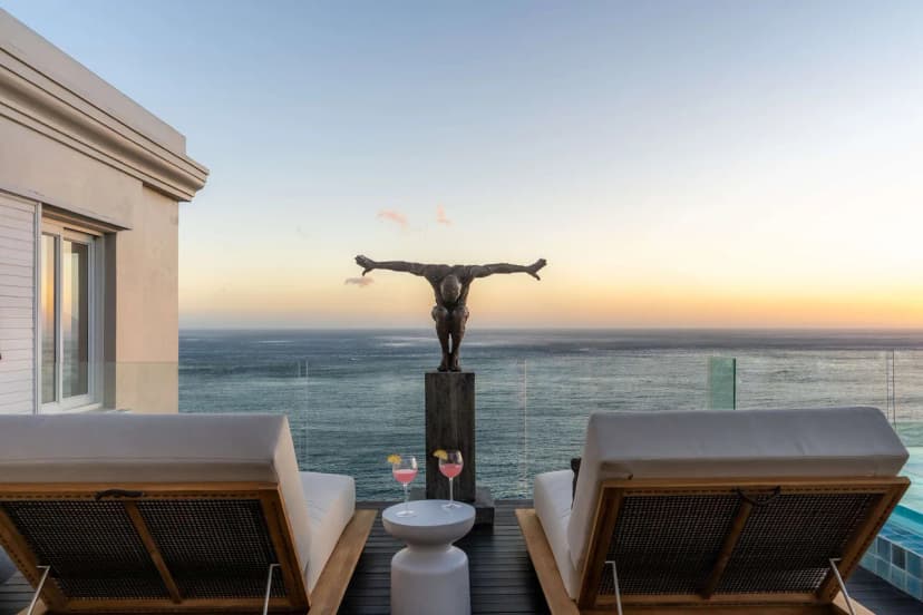 Ultra-Luxury Villa with Dual Pools in Cape Town