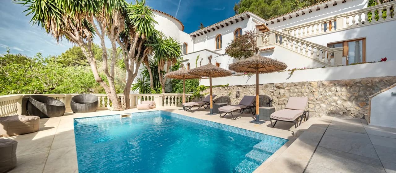 Erhöhtes Mallorca Refugium mit endlosen Horizonten