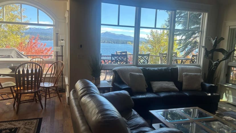 Private Dock Beach House in Valley County